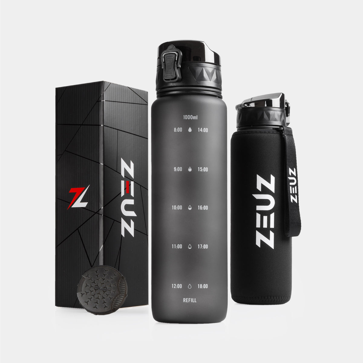 ZEUZ Motivation Water Bottle - 1 L