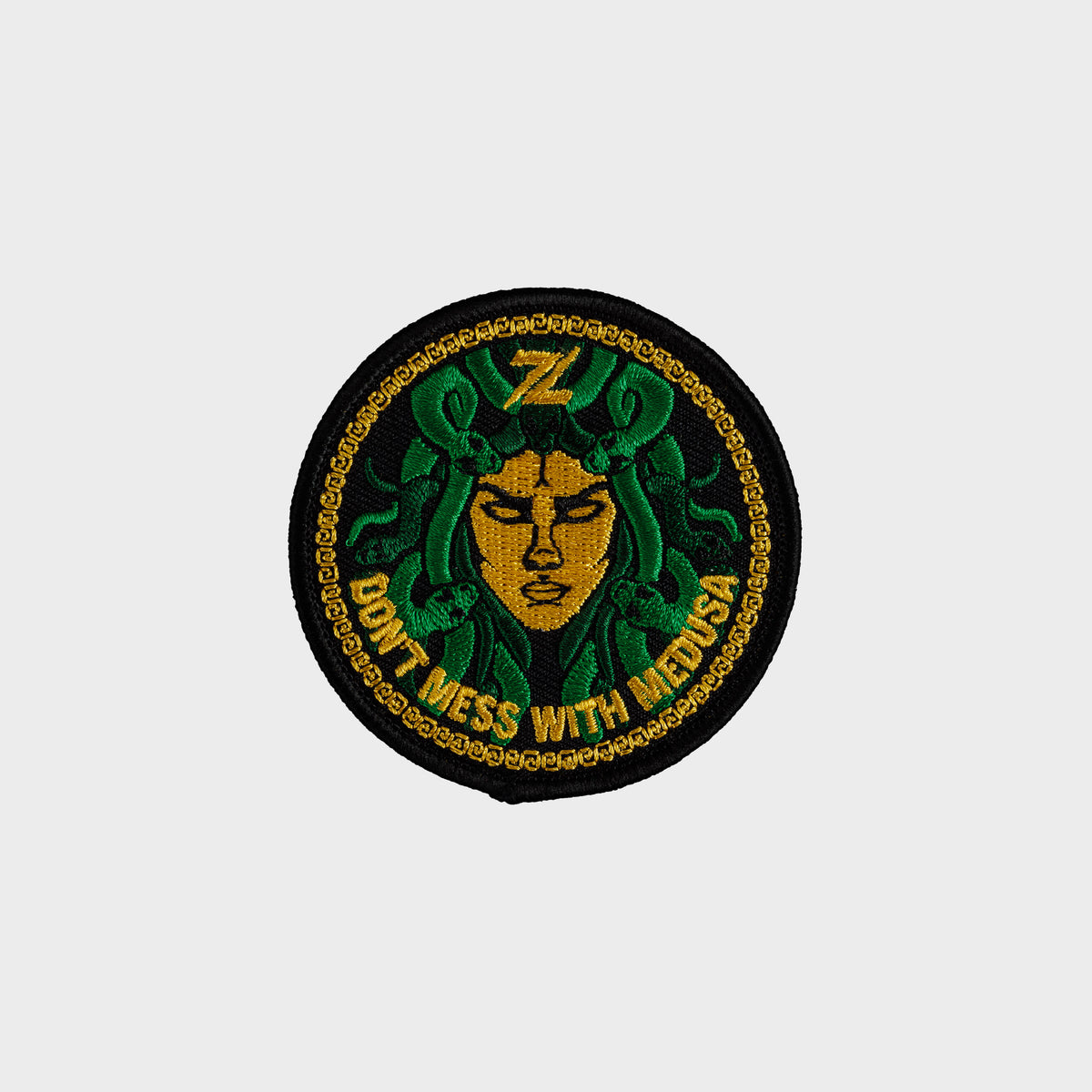 ZEUZ Don't Mess With Medusa Patch