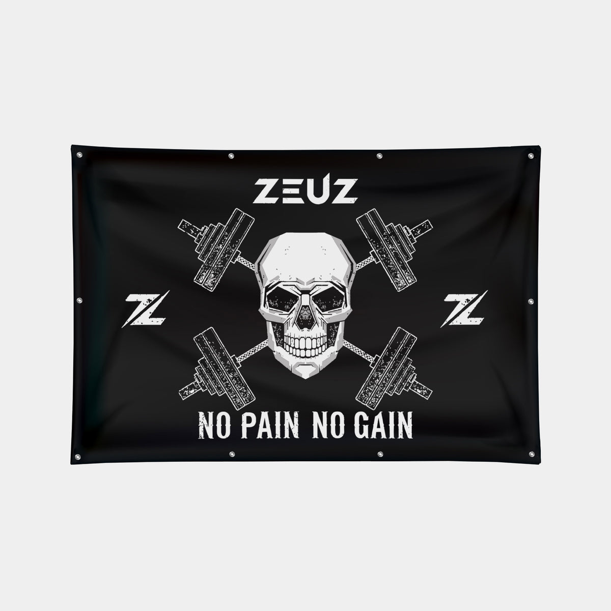 ZEUZ Kein Schmerz Kein Gewinn Banner