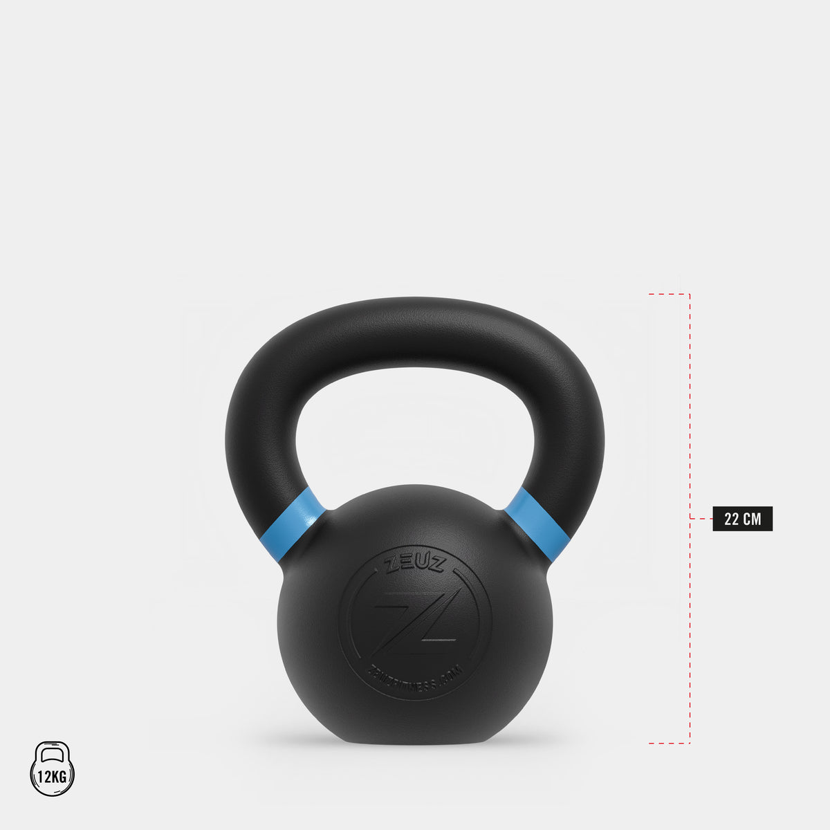 ZEUZ Kettlebell Rek Incl. Kettlebells