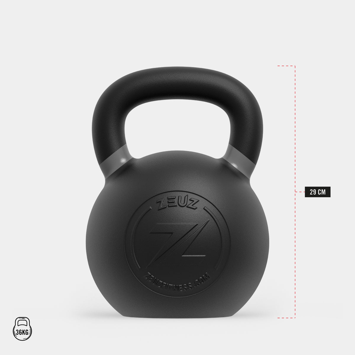 ZEUZ Kettlebell Rek Incl. Kettlebells