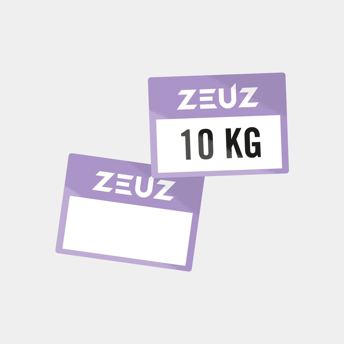 ZEUZ Strongman Sandbag 10kg – geleverd met gewichtskaartjes voor duidelijke aanduiding