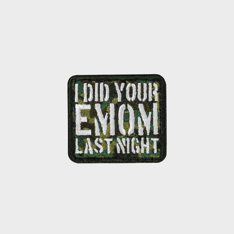 ZEUZ I Did Your EMOM Last Night Patch