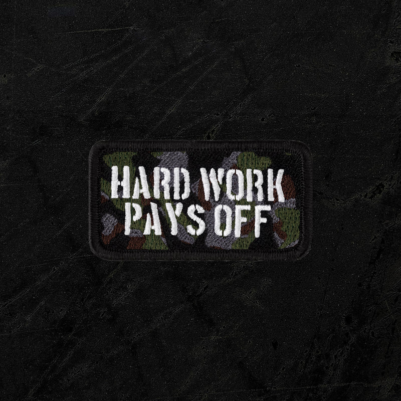 ZEUZ Hard Work Pays Off Patch