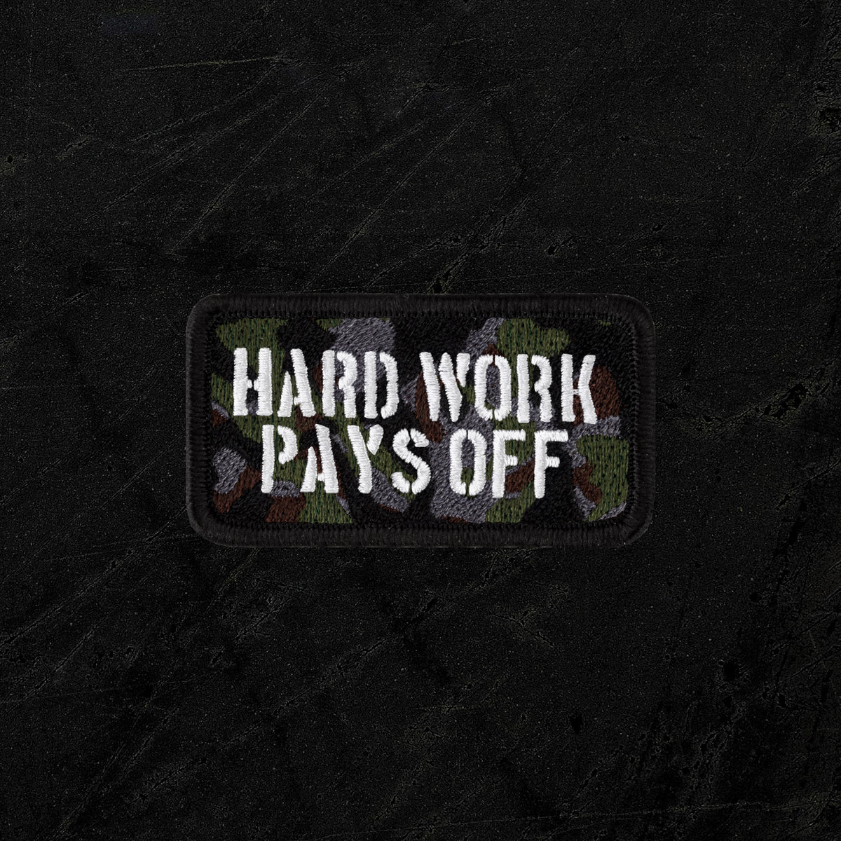 ZEUZ Hard Work Pays Off Patch