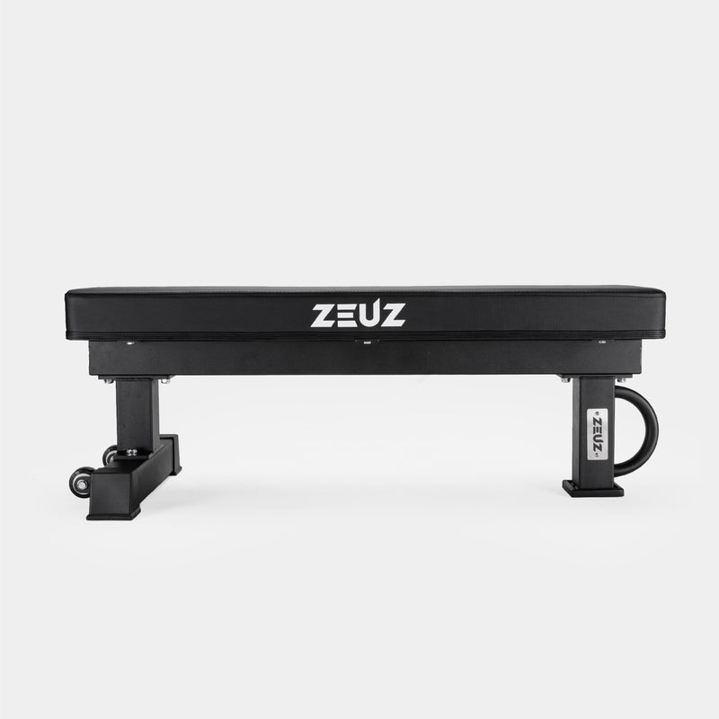 ZEUZ Banc de musculation plat mobile - FBRX200
