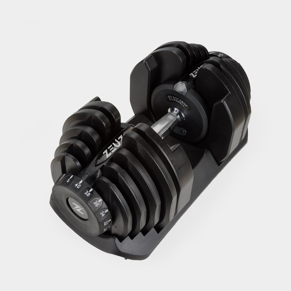 ZEUZ Home Gym Core Pack - 2 x 40 KG Dumbbells