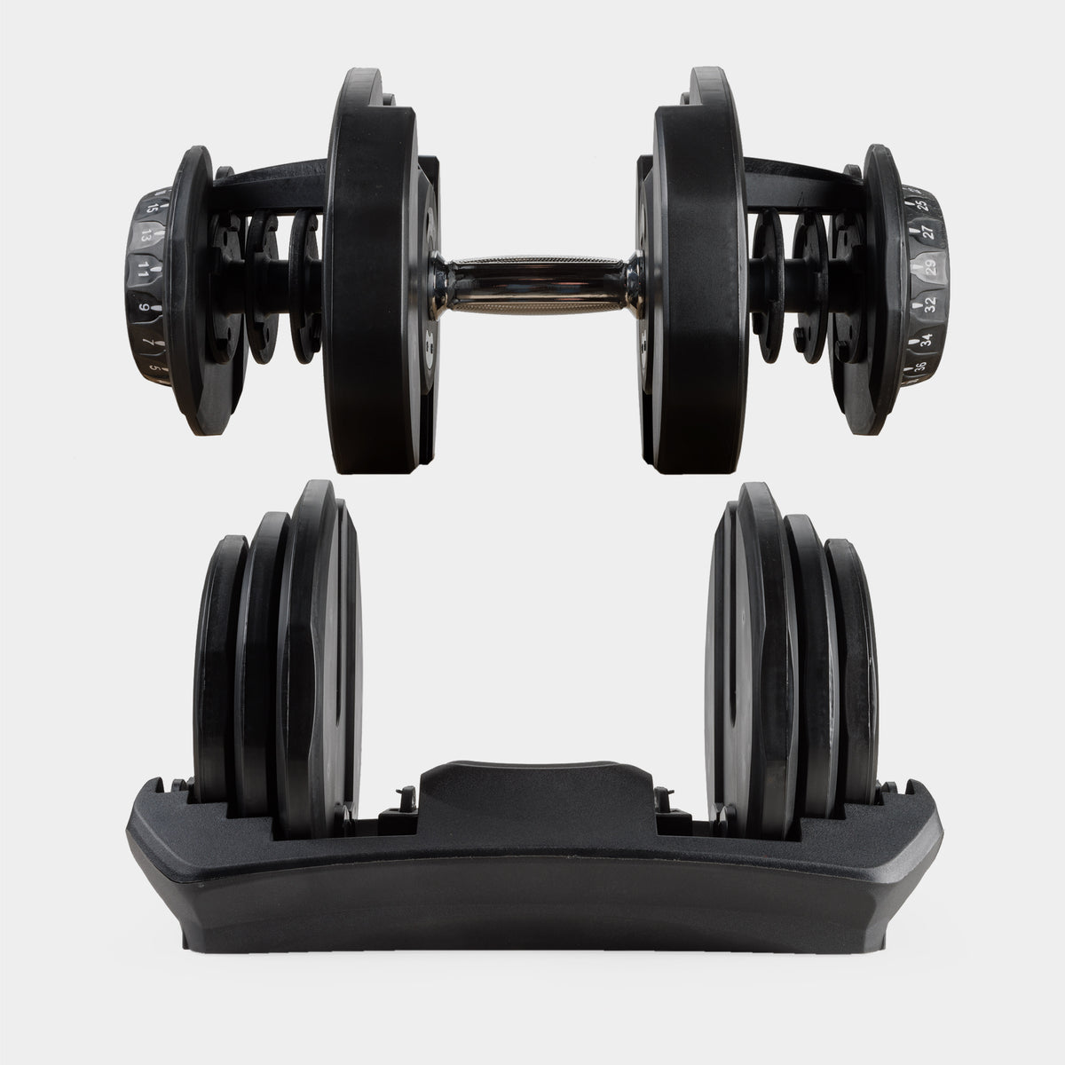 ZEUZ Home Gym Core Pack - 2 x 40 KG Dumbbells