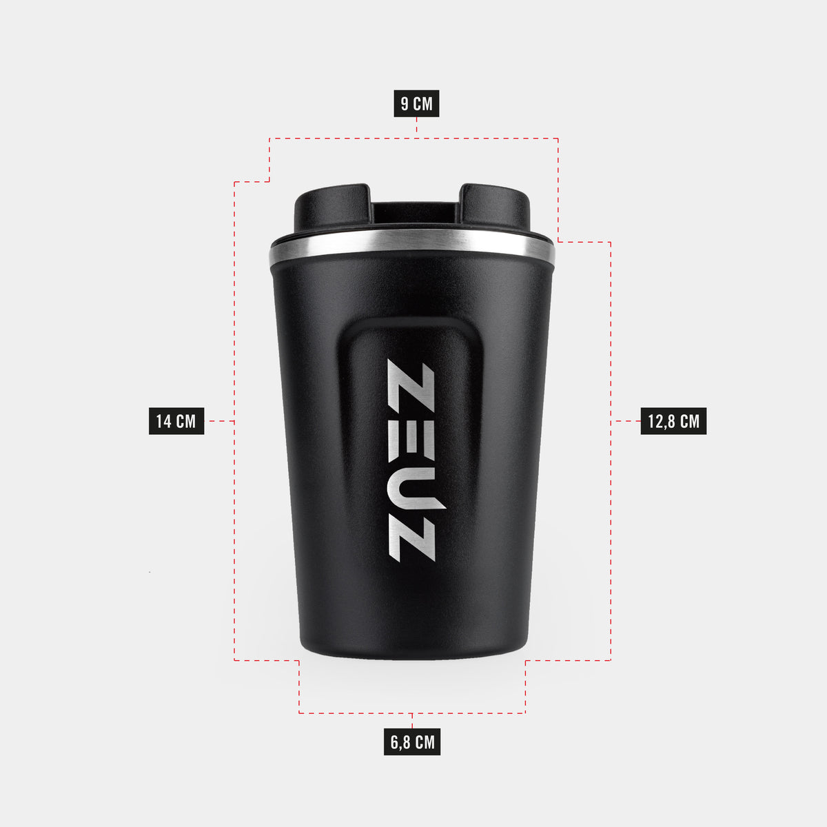 ZEUZ Thermosfles To Go - 380 ML
