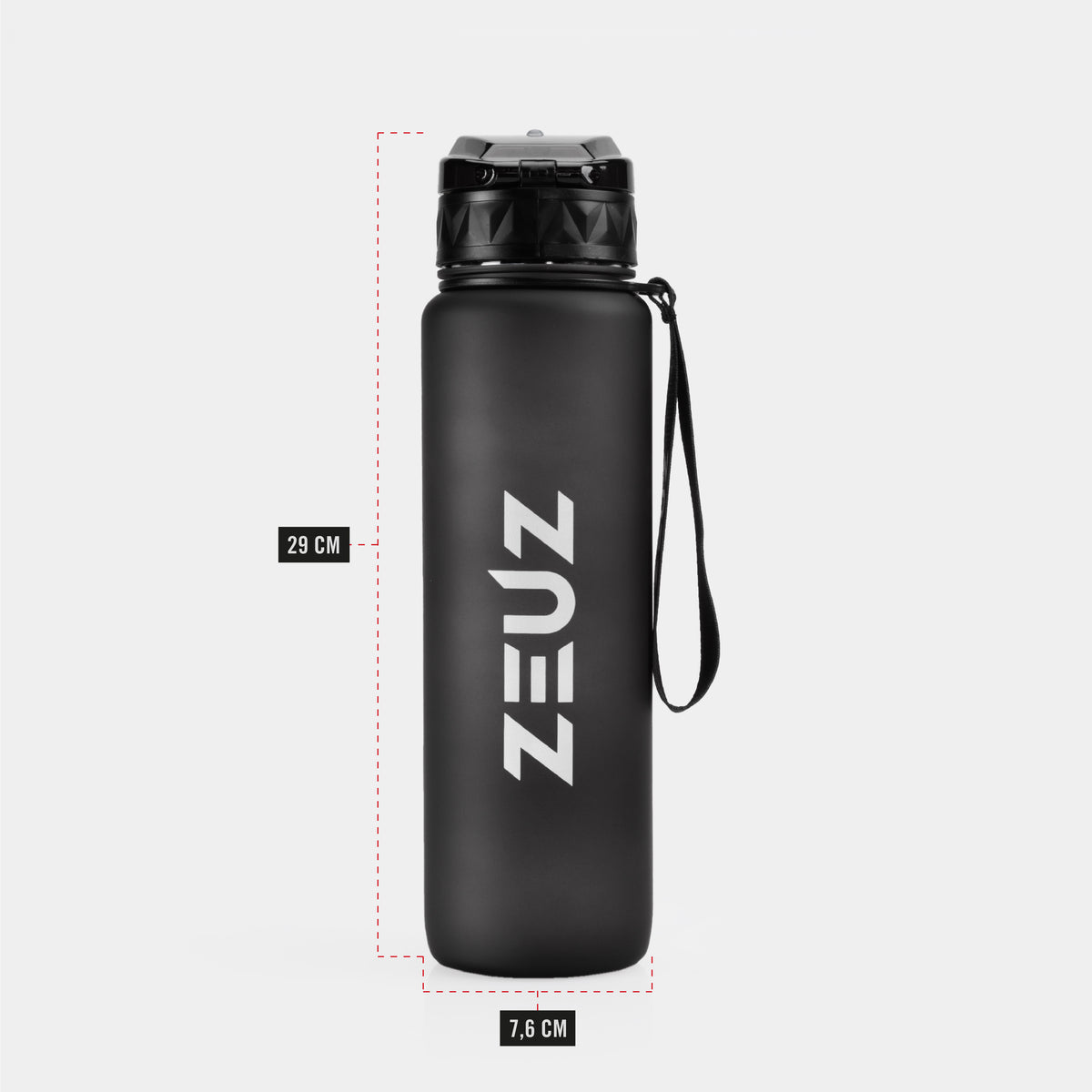 ZEUZ Motivation Water Bottle - 1 L