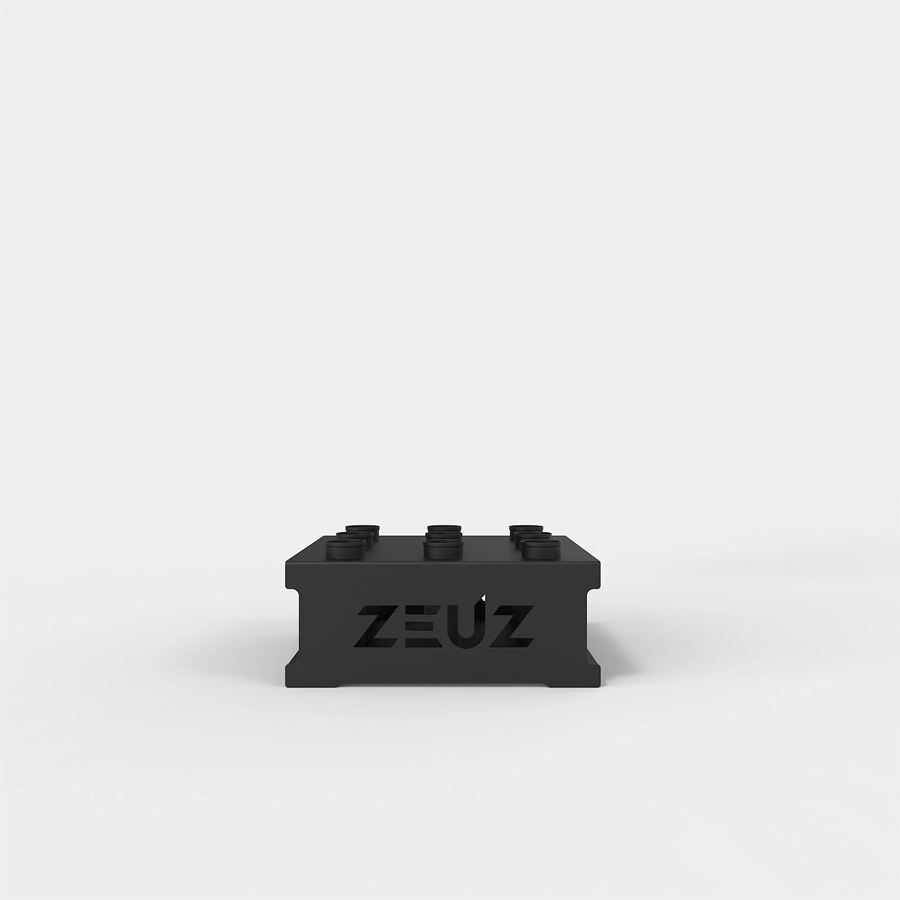 ZEUZ Support de rangement pour barres - Vertical - 9 barres