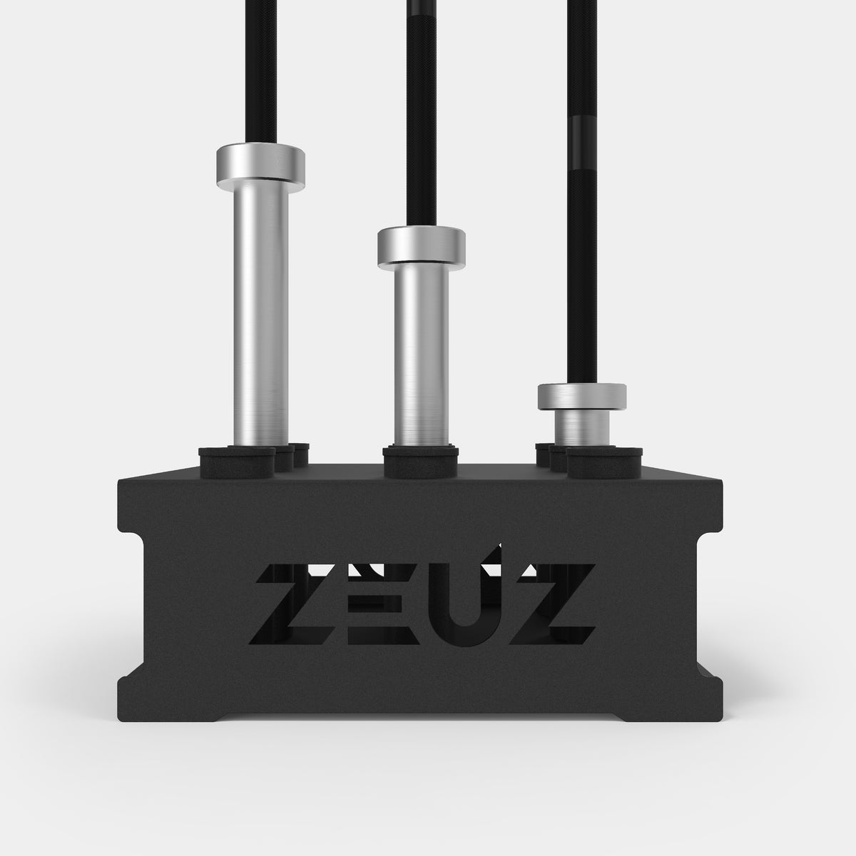ZEUZ Support de rangement pour barres - Vertical - 9 barres