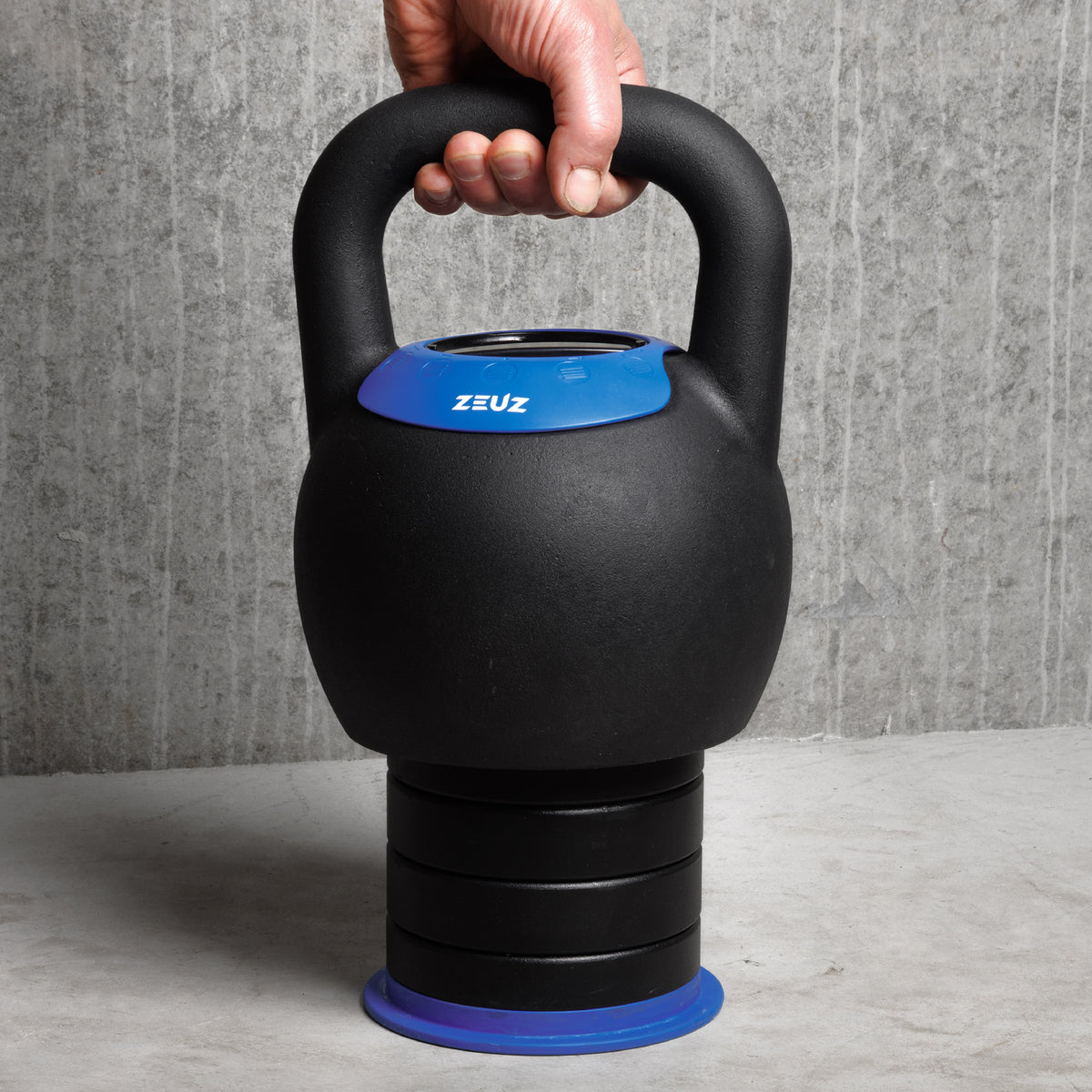 ZEUZ Verstelbare Kettlebell - 8 t/m 24 KG