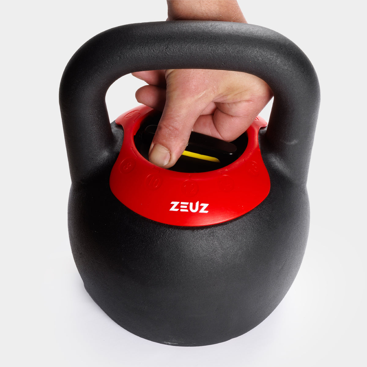ZEUZ Verstelbare Kettlebell - 8 t/m 24 KG