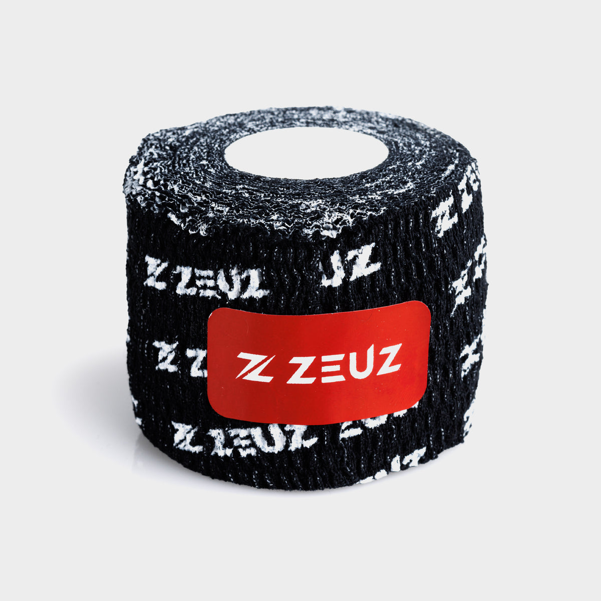Enkele rol ZEUZ Gewichthef Tape zwart – compact en gebruiksvriendelijk