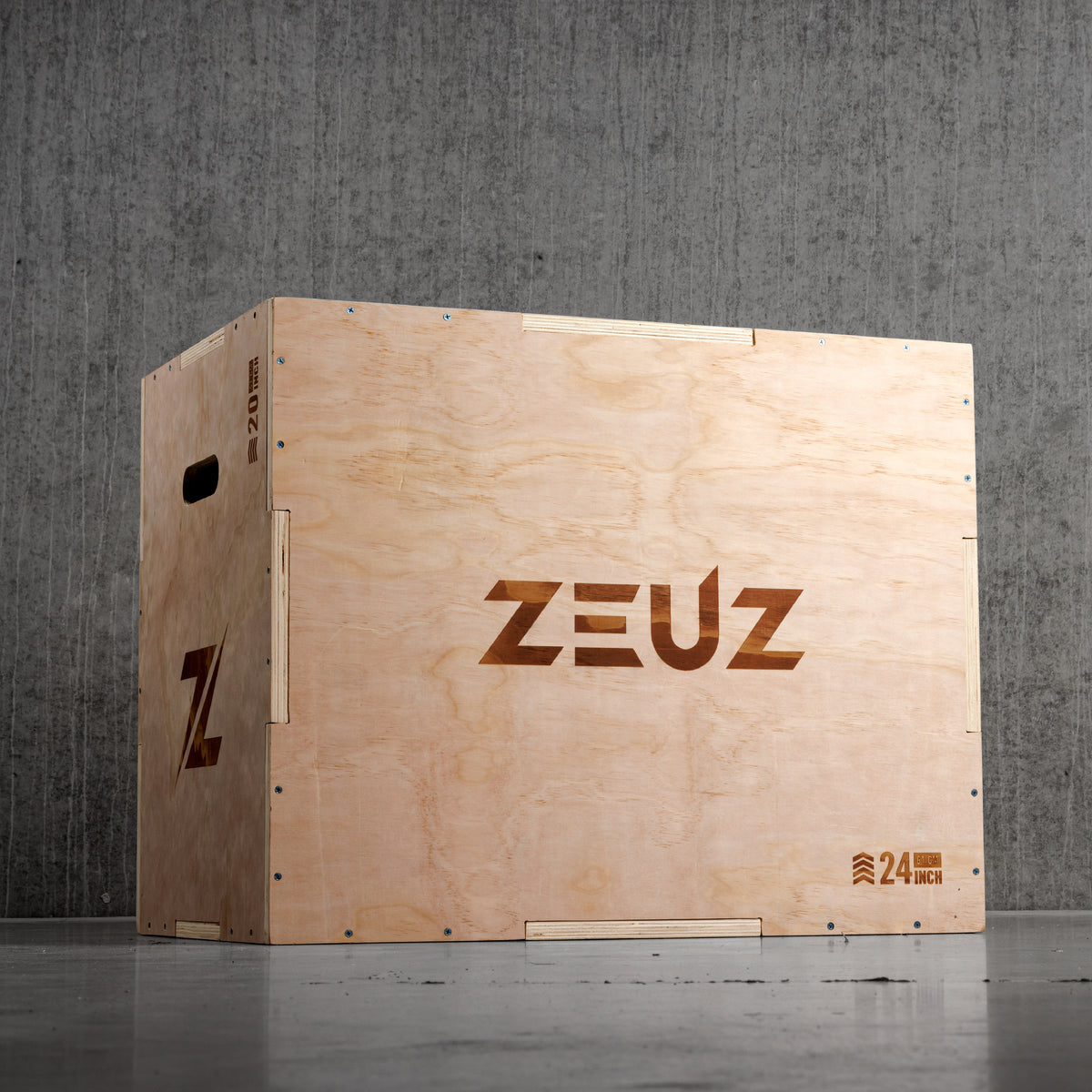 ZEUZ Boîte Plyo en bois