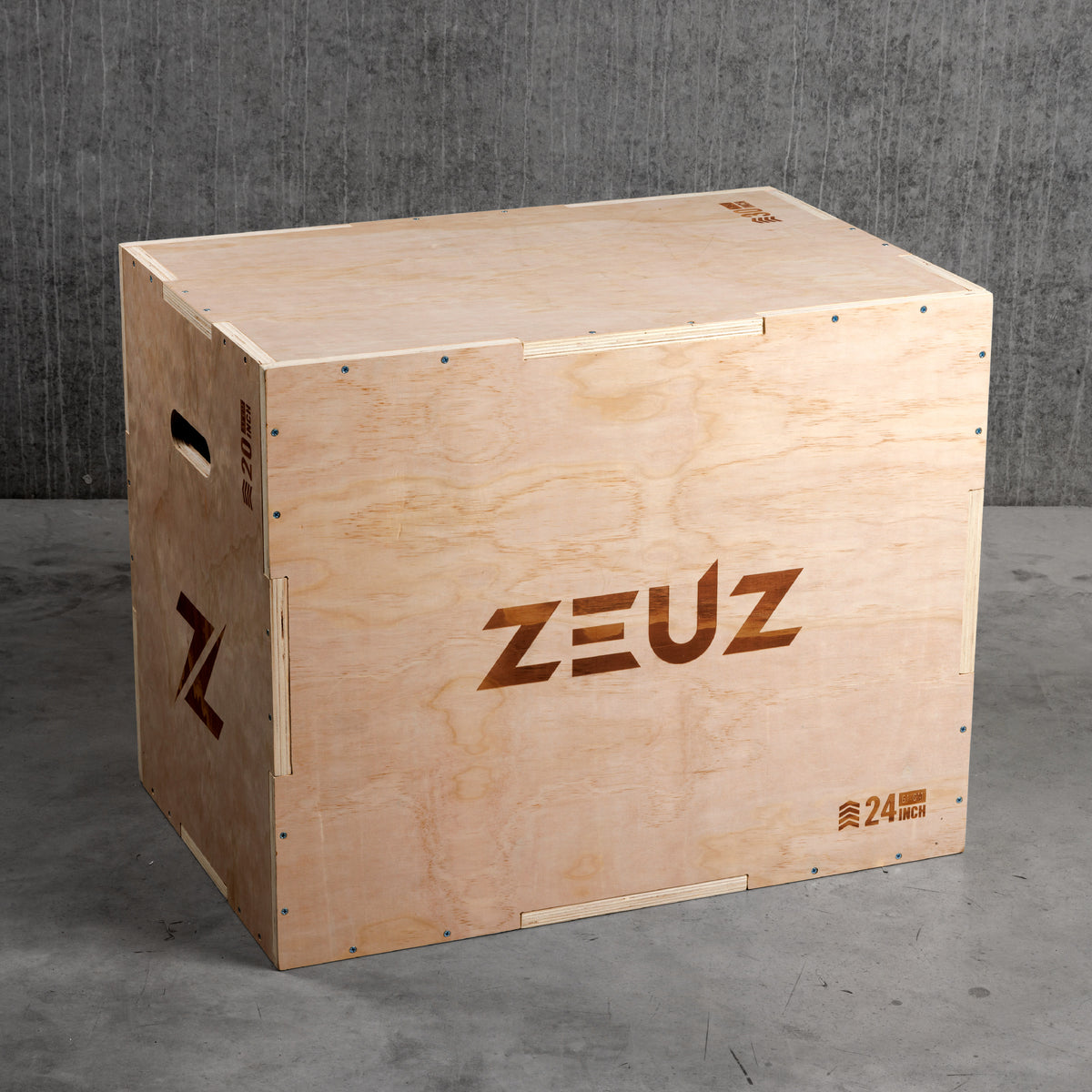 ZEUZ Boîte Plyo en bois