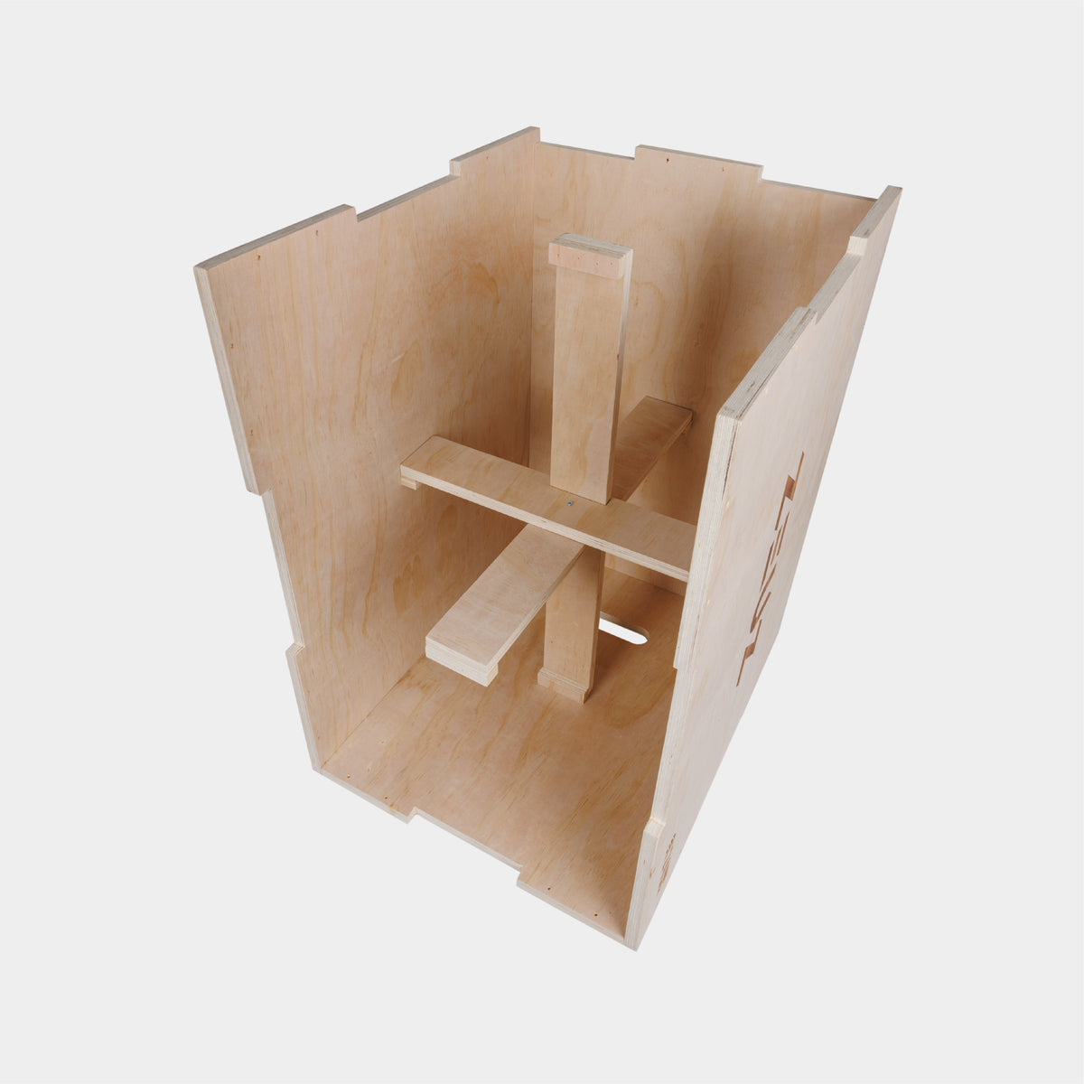 ZEUZ Boîte Plyo en bois