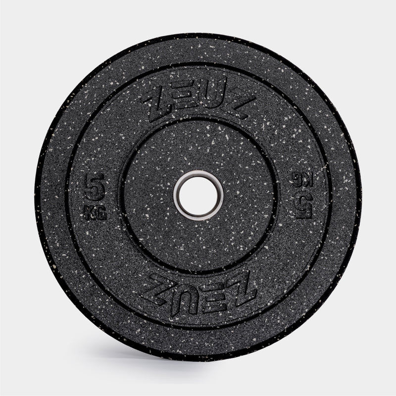 ZEUZ Bumper Plates Set - 5 & 10 KG