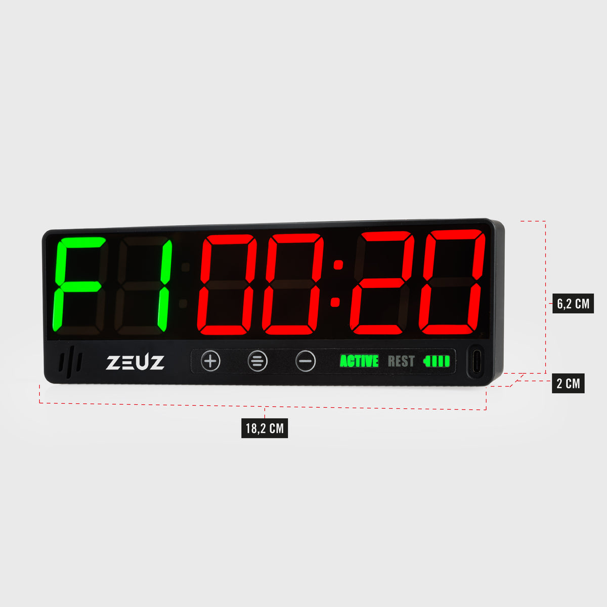 ZEUZ Fitness Interval Timer - Mini