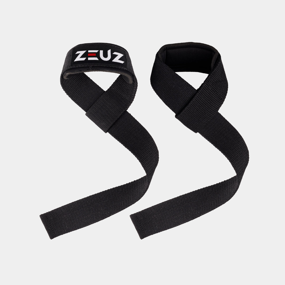 ZEUZ Lifting Straps zwart – gewichthef straps voor extra grip tijdens zware lifts