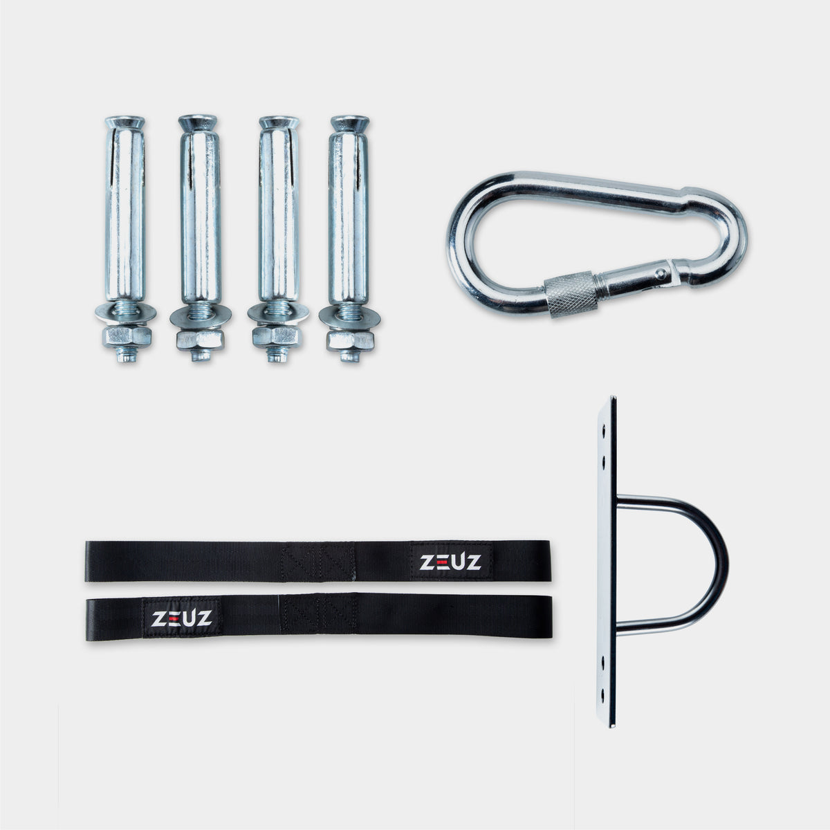 ZEUZ Battle Rope - Incl. Bevestigingsmateriaal - 9 M