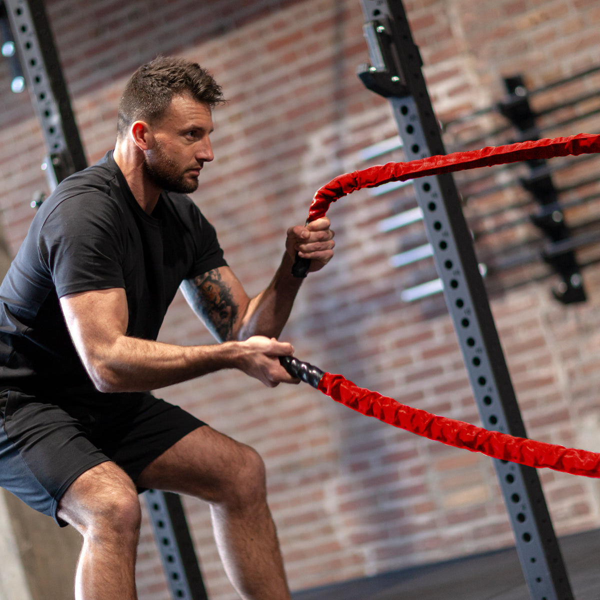 ZEUZ Battle Rope - Incl. Bevestigingsmateriaal - 9 M