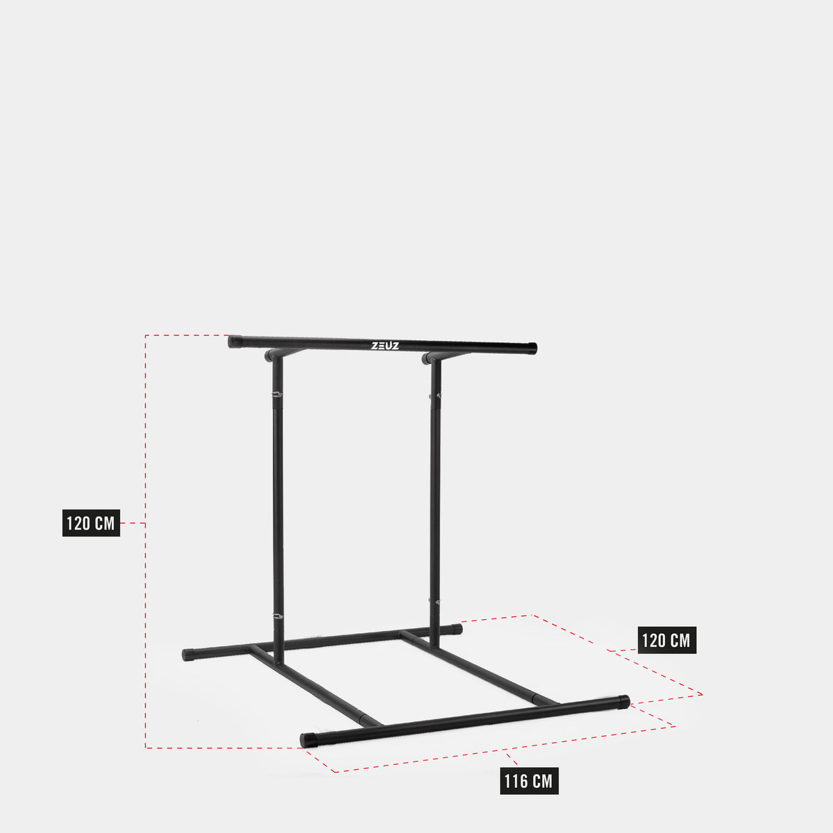 ZEUZ Draagbare Pull Up Bar Incl. Tas