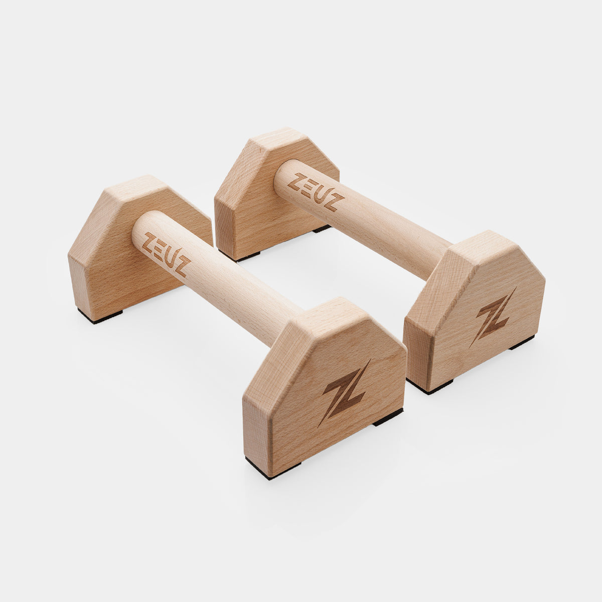 ZEUZ Houten Parallettes - Klein