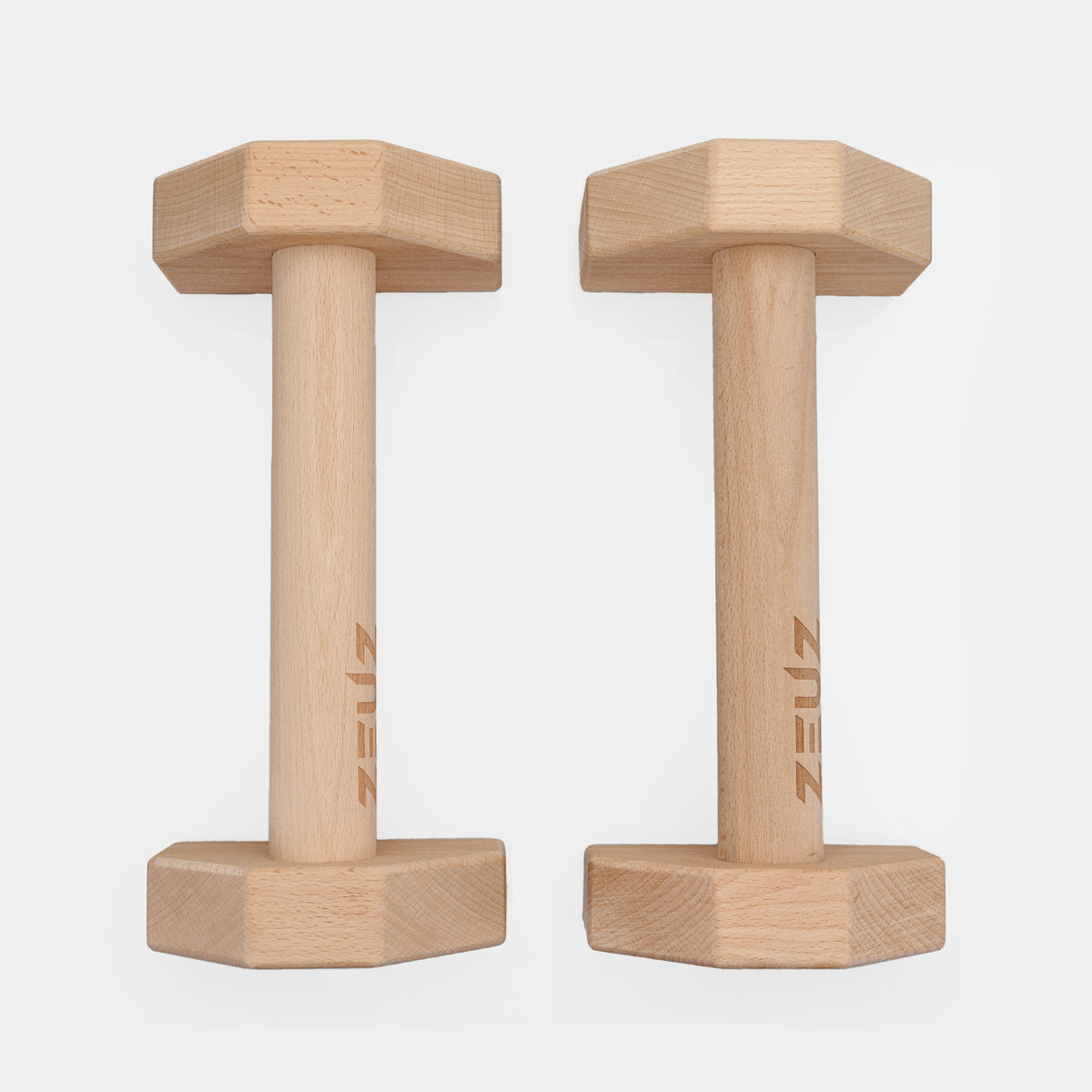 ZEUZ Houten Parallettes - Klein