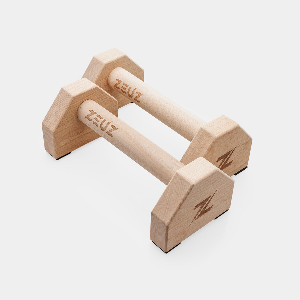 ZEUZ Houten Parallettes - Klein
