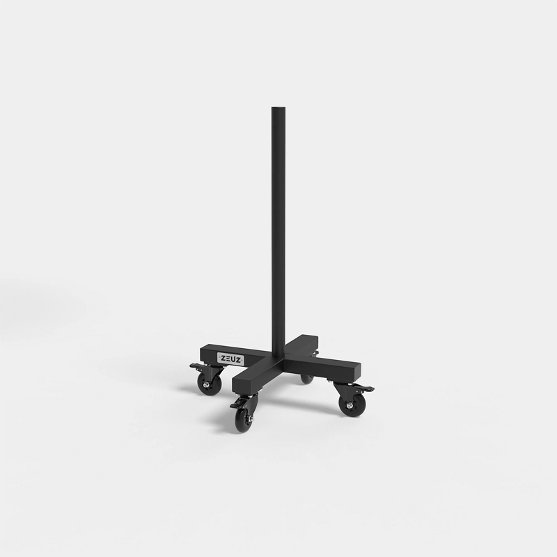 ZEUZ Rangement mobile pour disques d'haltères