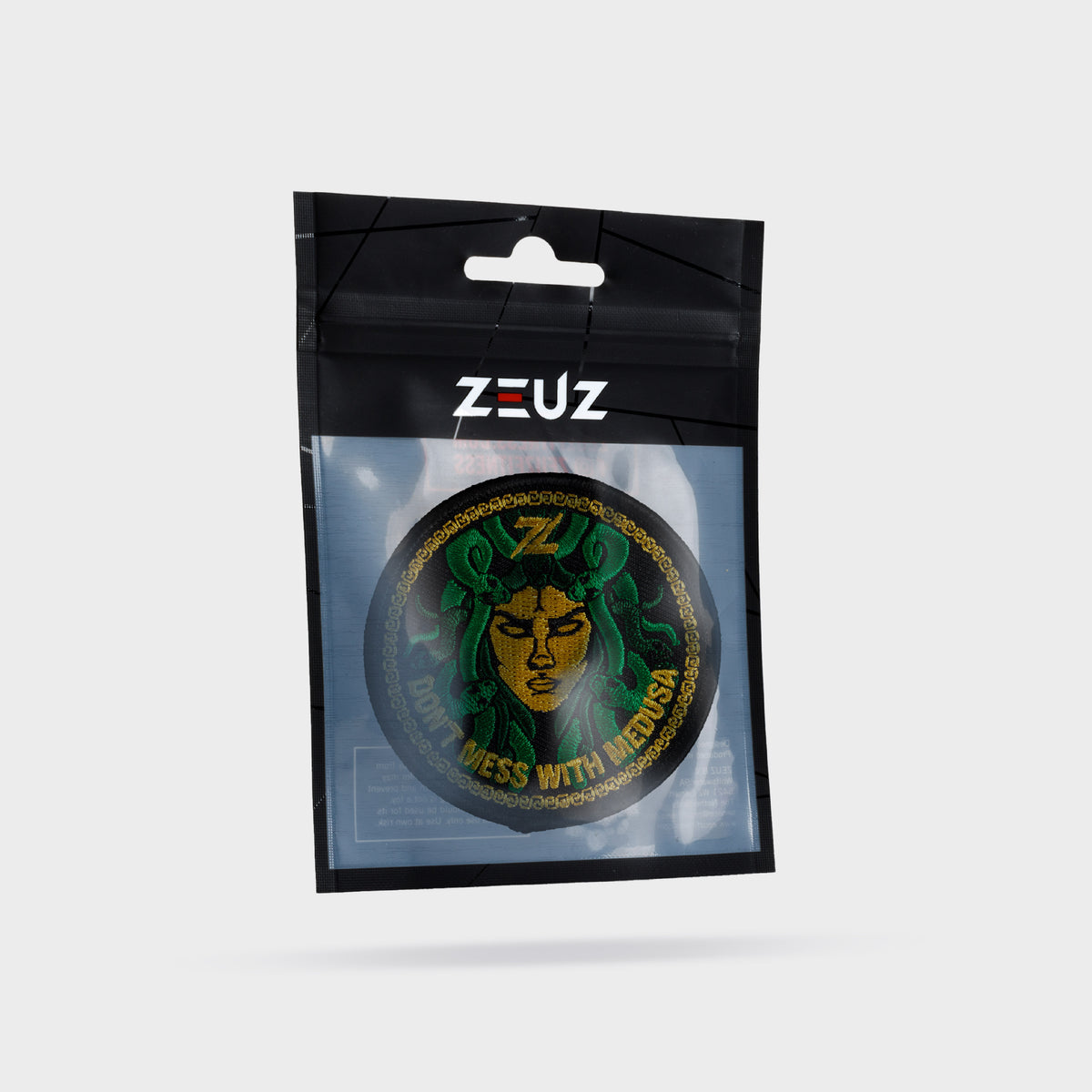 ZEUZ Don't Mess With Medusa Patch