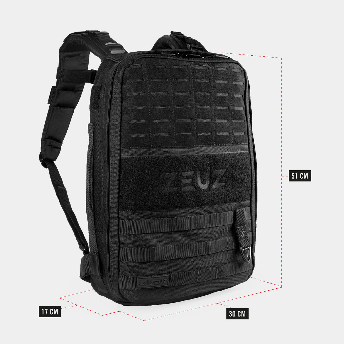 ZEUZ Rucking Backpack - 30 KG