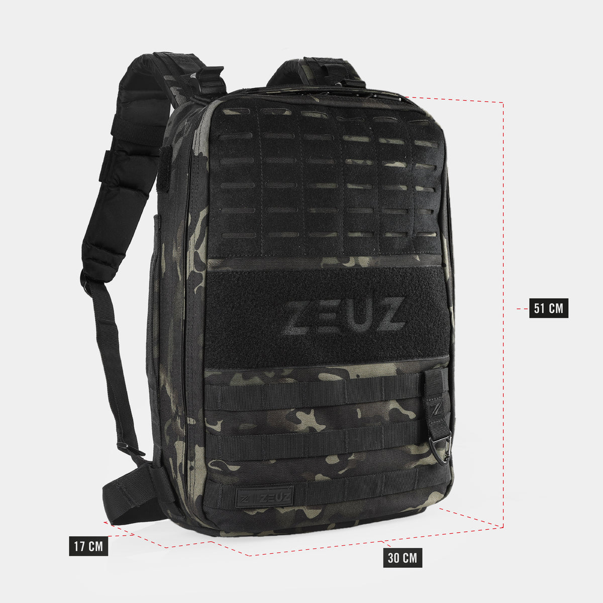 ZEUZ Rucking Backpack - 30 KG