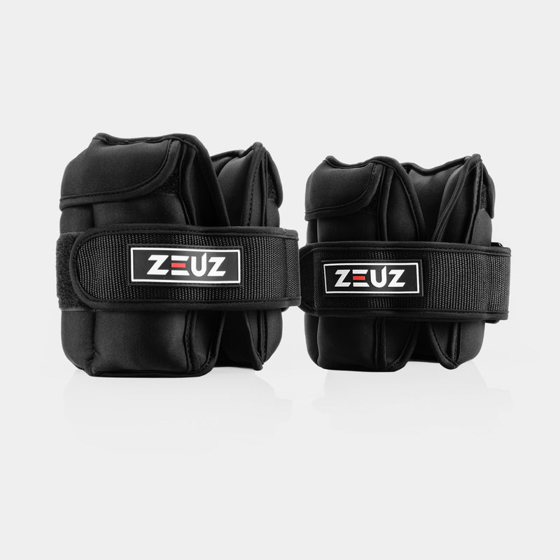 ZEUZ Verstelbare Enkel & Pols Gewichten - 2 x 2 KG
