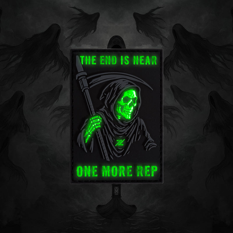 ZEUZ Grim Reaper Patch - Glow in the dark