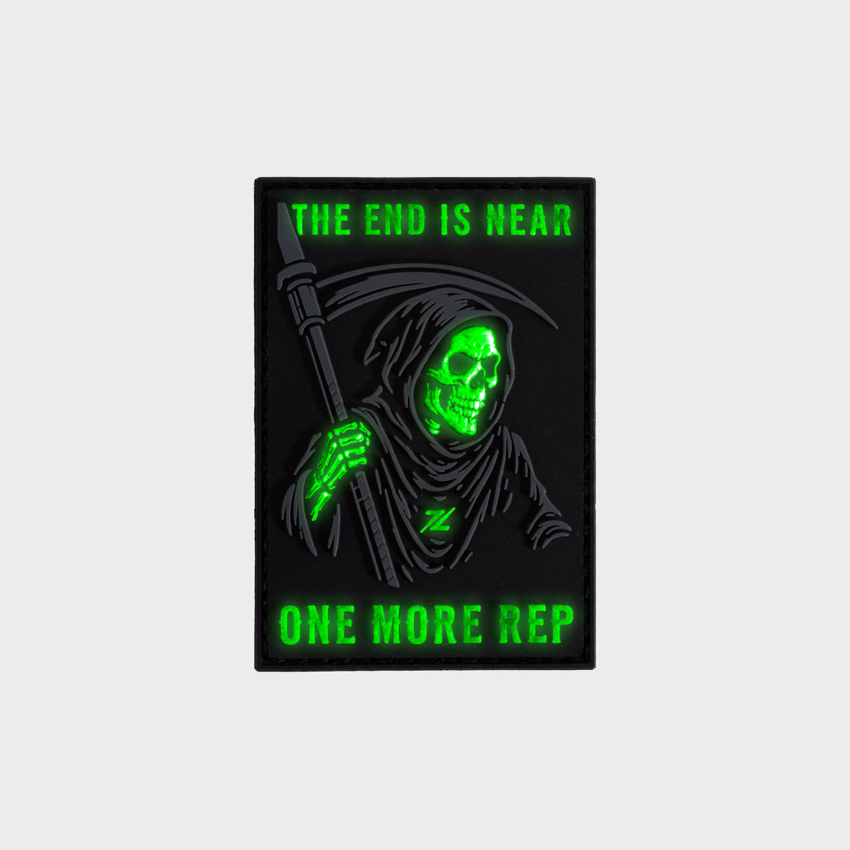 ZEUZ Grim Reaper Patch - Glow in the dark