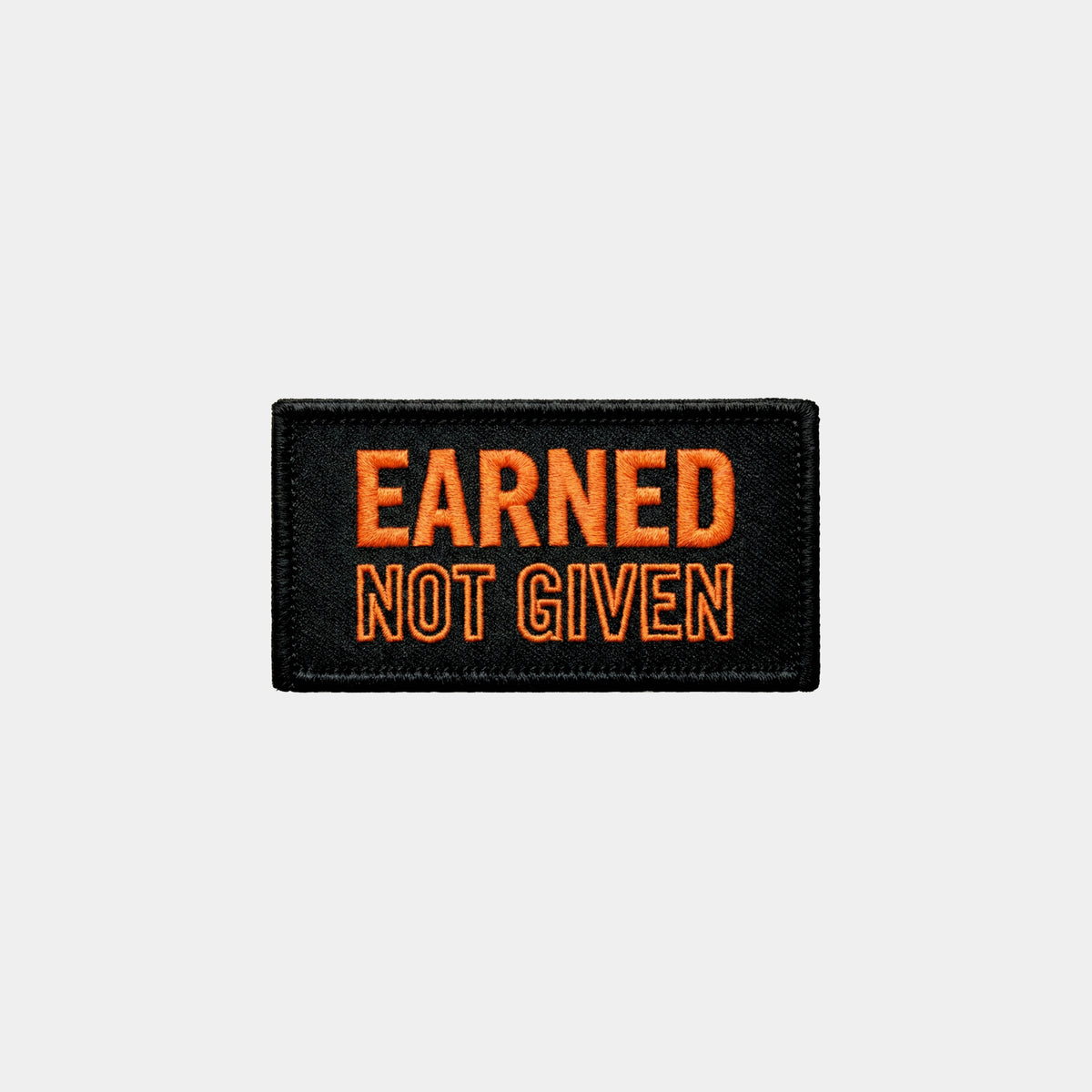 ZEUZ Earned. Not Given. Patch