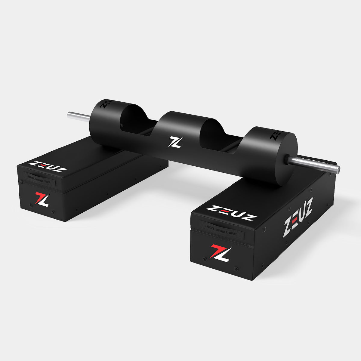 ZEUZ Strongman Log Drop Pad Set - 2 Stuks