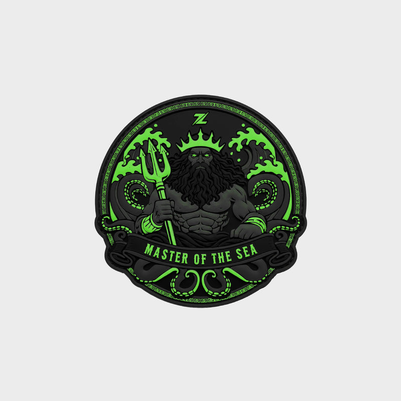 ZEUZ Poseidon - Glow in the dark - Rubber Patch