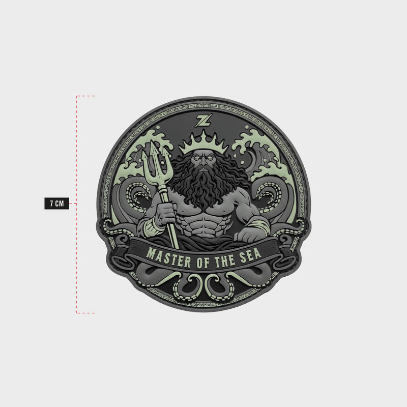 ZEUZ Poseidon - Glow in the dark - Rubber Patch