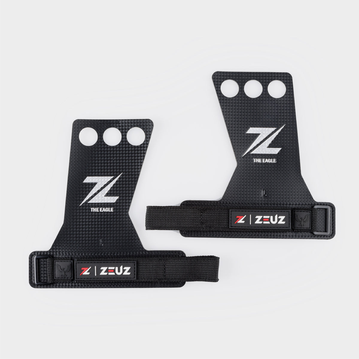 ZEUZ The Eagle Grips - Carbono y Microfibra - Gris