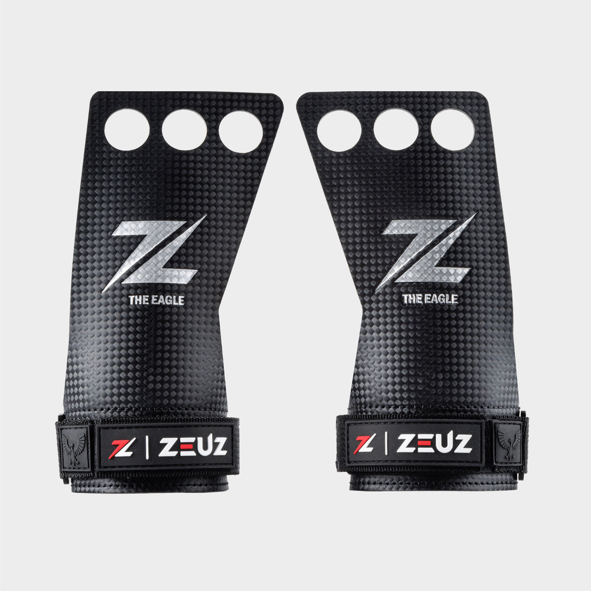 ZEUZ The Eagle Grips - Carbono y Microfibra - Gris
