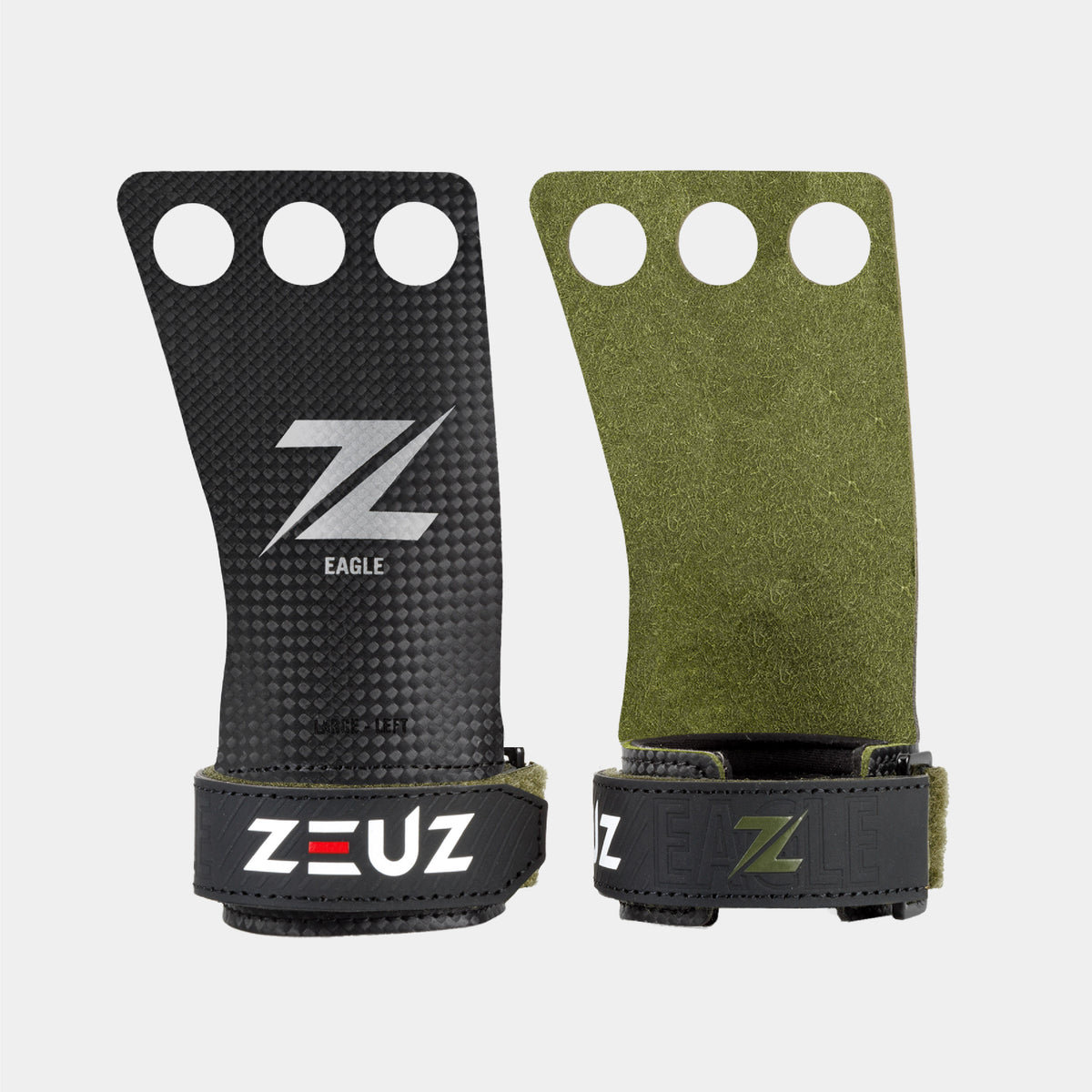 ZEUZ The Eagle Grips - Carbon & Microvezel