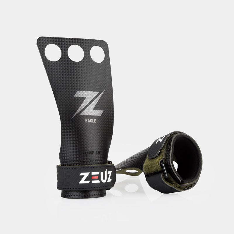 ZEUZ The Eagle Grips - Carbon & Microvezel