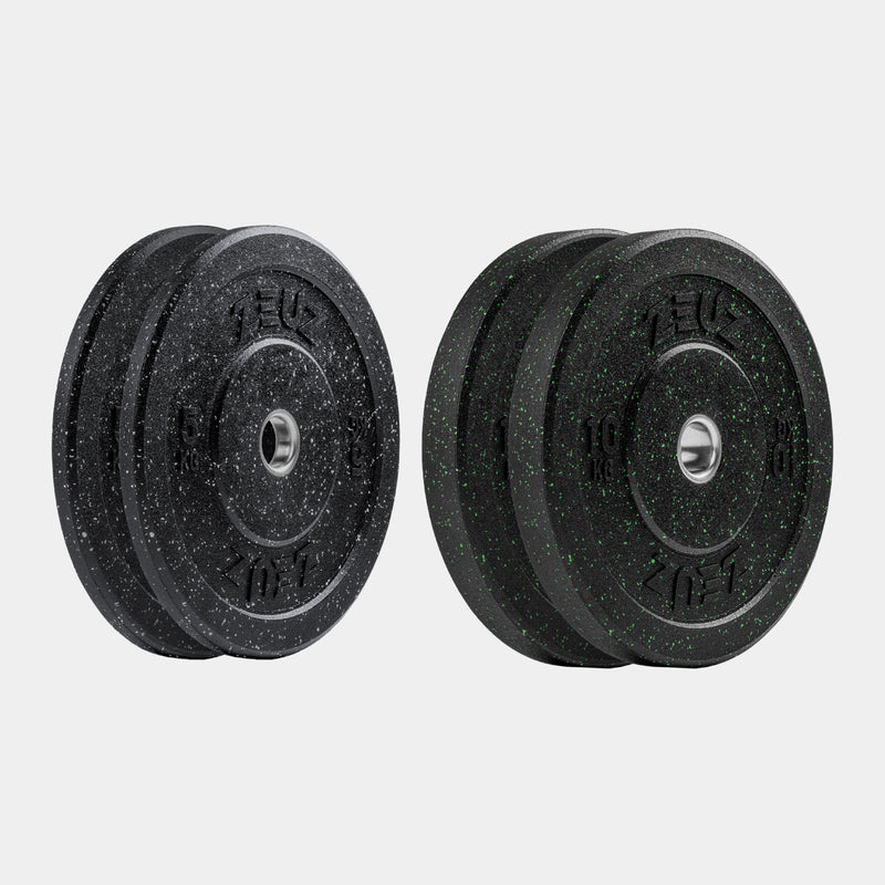 ZEUZ Bumper Plates Set - 5 & 10 KG