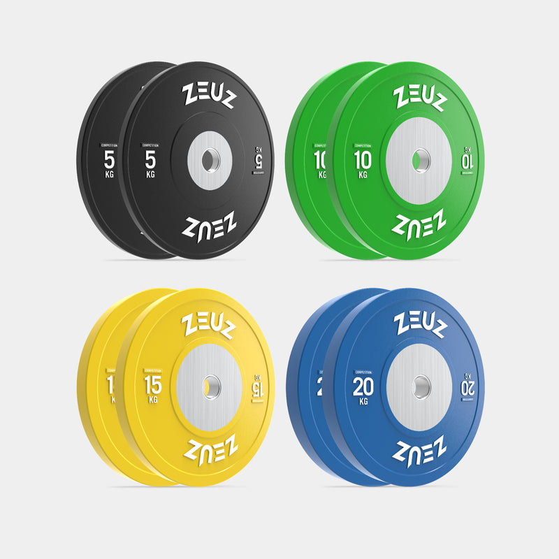 ZEUZ Competitie Halterschijven Set - 100 KG
