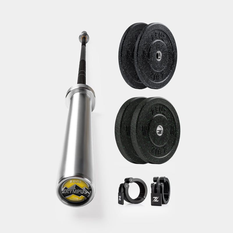 ZEUZ Home Gym Prime Pack - Bilanciere da 15 KG