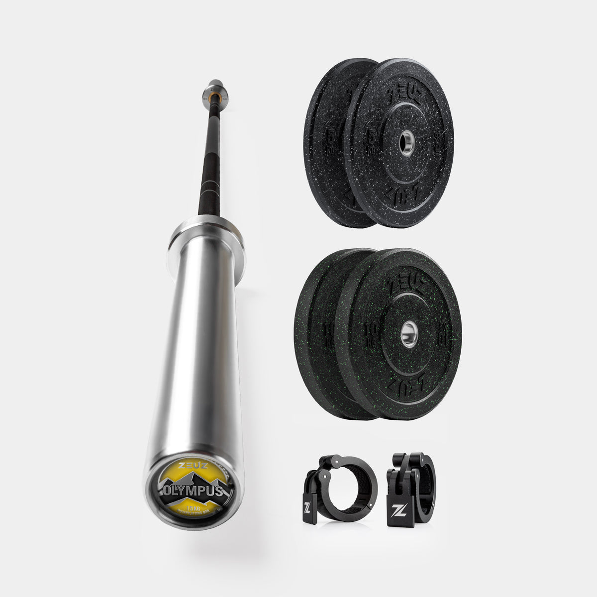 ZEUZ Home Gym Prime Pack - 15 KG Barbell